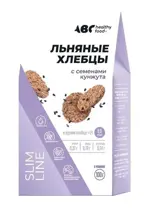 ABC Хэлси Фуд Хлебцы льняные, хлебцы, 100 г, 1 шт, семена кунжута фото