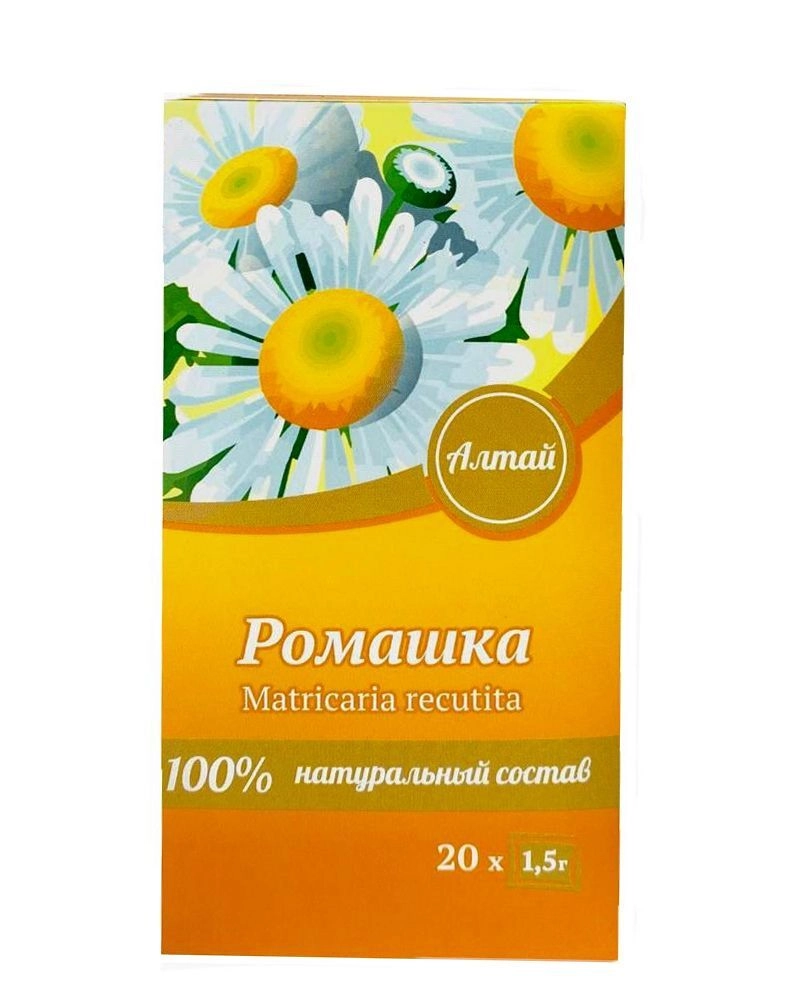 Ромашка аптечная фиточай Fito-Алтай, фиточай, 1.5 г, 20 шт. фото