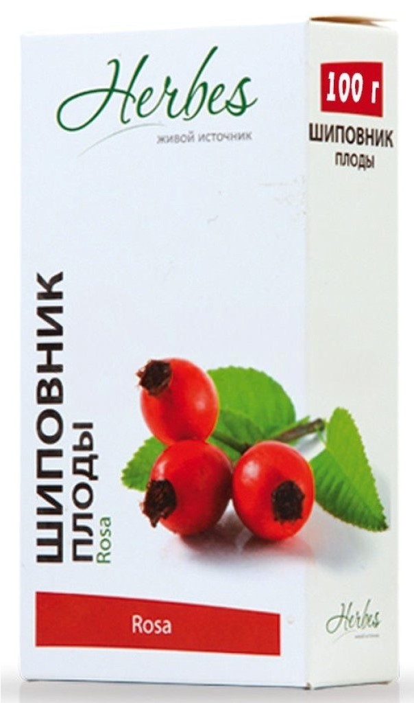 Шиповника плоды, фиточай, 100 г, 1 шт. фото