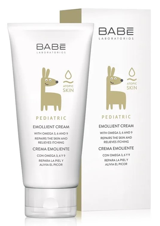 Babe крем-эмолиент детский для сухой атопичной кожи, крем, 200 мл, 1 шт. фото