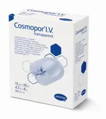 Cosmopor I.V. Повязка пластырного типа для фиксации канюль, 12 x 10 см, повязка стерильная, 50 шт. фото