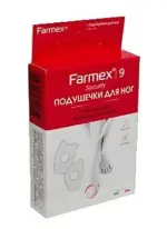 Farmex подушечки для ног, пластырь, 9 шт. фото