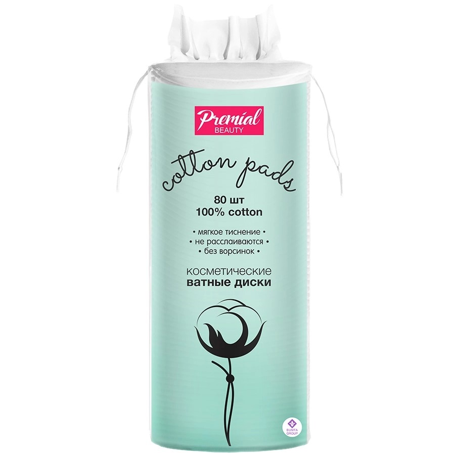 Premial Ватные диски, 80 шт. фото