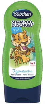 Bubchen Шампунь-гель Тигр, шампунь, 230 мл, 1 шт. фото