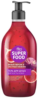 FitoКосметик fito superfood Гель для душа мягкость кожи, гель для душа, 520 мл, 1 шт. фото
