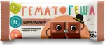Гематогеша шоколадный, пастилки жевательные, 30 г, 1 шт. фото