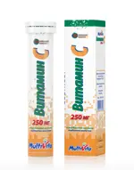 Витамин C, 250 мг, таблетки шипучие, 20 шт. фото