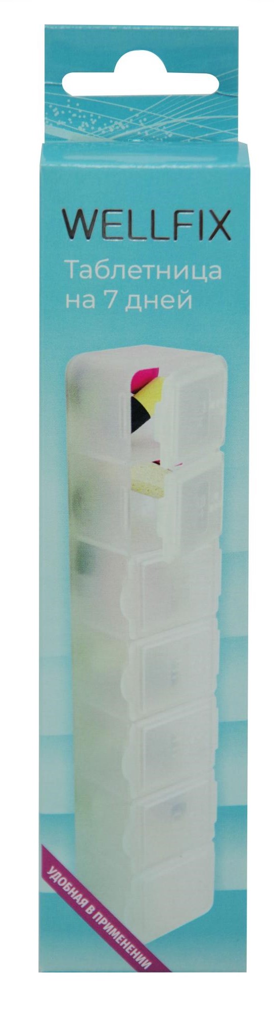 Wellfix Таблетница на 7 дней, 1 шт. фото