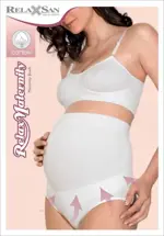 Relaxsan бандаж-трусики дородовый, р. XL, 1 шт, белого цвета, арт. 5100 фото