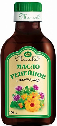 Mirrolla Репейное масло с календулой, масло косметическое, 100 мл, 1 шт. фото