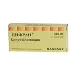 Цифран, 250 мг, таблетки, покрытые пленочной оболочкой, 10 шт. фото