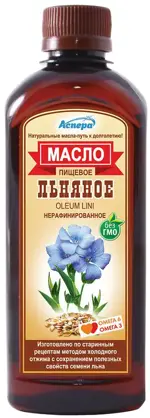 Льняное масло, масло, 500 мл, 1 шт. фото