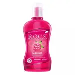 ROCS Ополаскиватель для полости рта, раствор для полоскания полости рта, 400 мл, 1 шт, малина, без фтора фото
