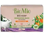 Biomio Мыло туалетное экологичное, 90 г, 1 шт, апельсин + лаванда + мята фото