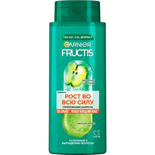 Garnier Fructis Шампунь укрепляющий Рост во всю силу, шампунь, 700 мл, 1 шт. фото