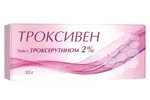 Троксивен, 2%, гель для ног, 50 г, 1 шт. фото