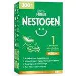 Nestogen 1 Premium, смесь молочная сухая, 300 г, 1 шт, для детей с рождения, с пребиотиками и лактобактериями фото