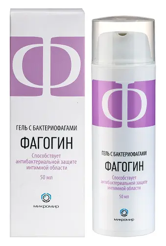 Фагогин Гель с бактериофагами, гель интимный, 50 мл, 1 шт. фото