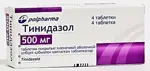 Тинидазол, 500 мг, таблетки, покрытые оболочкой, 4 шт. фото