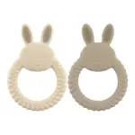 Lubby Прорезыватель Зайка на круге, 4+ мес, 1 шт, арт. 32070 фото 2