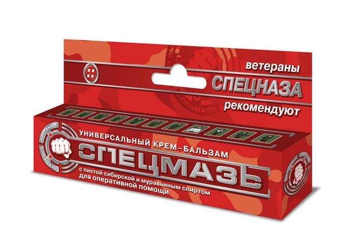 Спецмазь крем-бальзам универсальный, крем-бальзам, 44 мл, 1 шт. фото