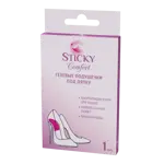 Sticky Комфорт подушечки гелевые под пятку, 2 шт. фото
