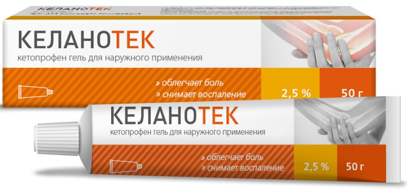 Келанотек, 2.5 %, гель для наружного применения, 50 г, 1 шт. фото