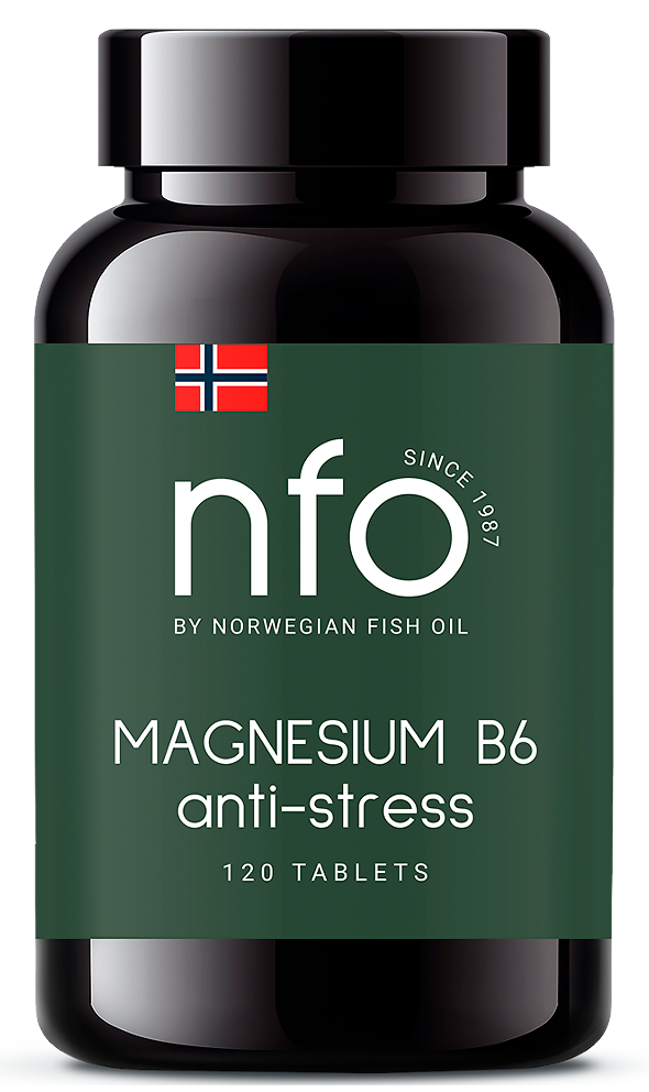 NFO Комплекс Магния и витамина В6, таблетки, 120 шт. фото