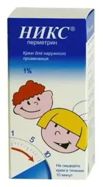 Никс, 1%, крем для наружного применения, 59 мл, 1 шт. фото