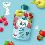Фрутоняня детское пюре, пюре, 90 г, 1 шт, яблоко + клубника + малина фото 4