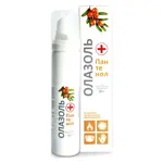 Олазоль+Пантенол крем косметический аэрозоль, аэрозоль, 80 г, 1 шт. фото