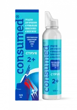 Консумед Средство для орошения и промывания носа и носоглотки, раствор гипертонический, 125 мл, 1 шт, струя фото