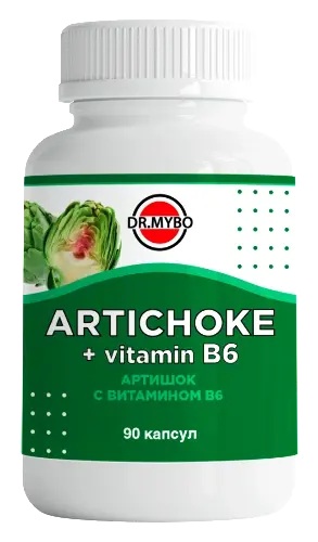 Dr Mybo Артишок с витамином В6, капсулы, 90 шт. фото
