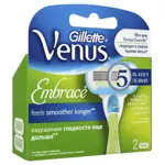 Gillette Venus Embrace Кассеты, 2 шт, для женщин фото