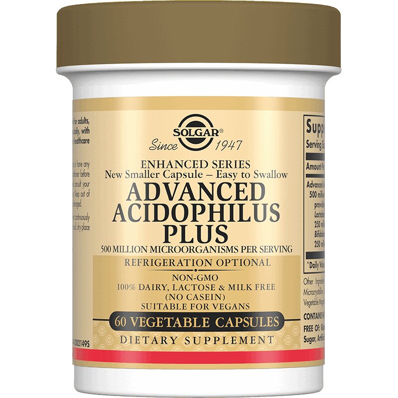 Solgar Ацидофилус 40+, капсулы, 60 шт. фото