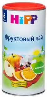 Hipp, чай быстрорастворимый, 200 г, 1 шт, фруктовый фото