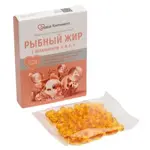 Сердце Континента Рыбный жир с витаминами A, D, E, К, 330 мг, капсулы, 100 шт. фото