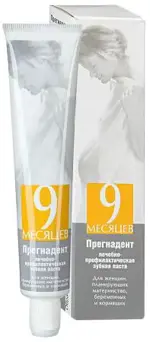 9 месяцев Прегнадент Зубная паста, паста зубная, 50 мл, 1 шт. фото
