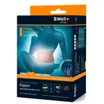 B.Well Med Корсет ортопедический, S, бандаж, 1 шт, бежевый, арт. W-141, мягкий, на поясничный отдел фото