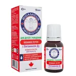 Биоамикус Реутери с витамином Д3, капли, 10 мл, 1 шт, для детей с рождения фото