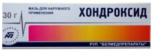 Хондроксид мазь 5%, 5%, мазь для наружного применения, 30 г, 1 шт. фото