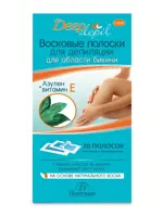 Floresan Deep Depil полоски восковые для депиляции области бикини, полоски восковые, 20 шт, с азуленом, Ф-481 фото