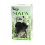 Чага (березовый гриб), сырье растительное измельченное, 50 г, 1 шт. фото