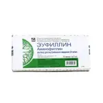 Эуфиллин, 24 мг/мл, раствор для внутривенного введения, 5 мл, 10 шт. фото 
