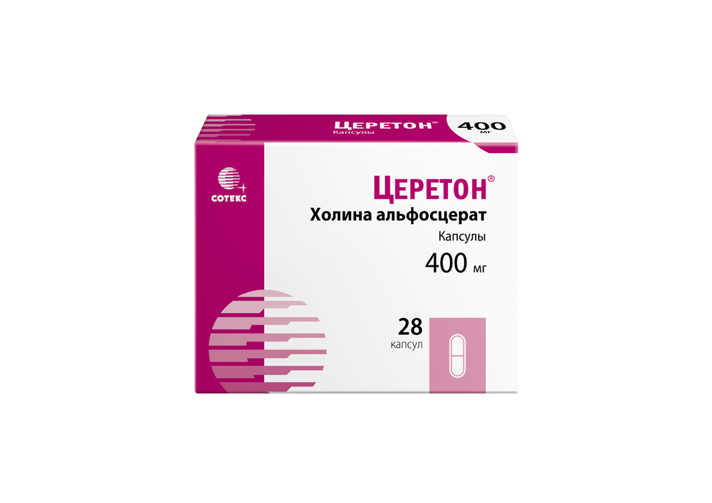 Церетон, 400 мг, капсулы, 28 шт. фото