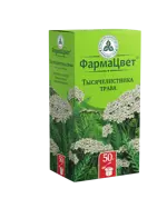 Тысячелистника трава, сырье растительное измельченное, 50 г, 1 шт. фото