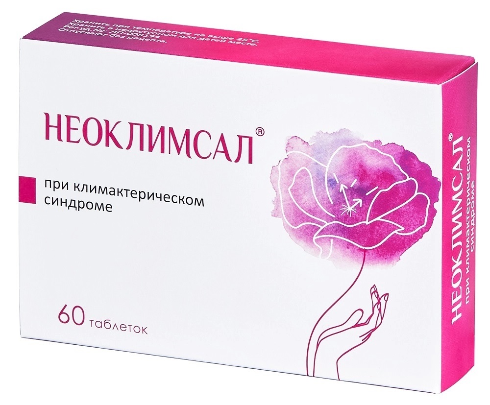 Неоклимсал, таблетки подъязычные гомеопатические, 60 шт. фото