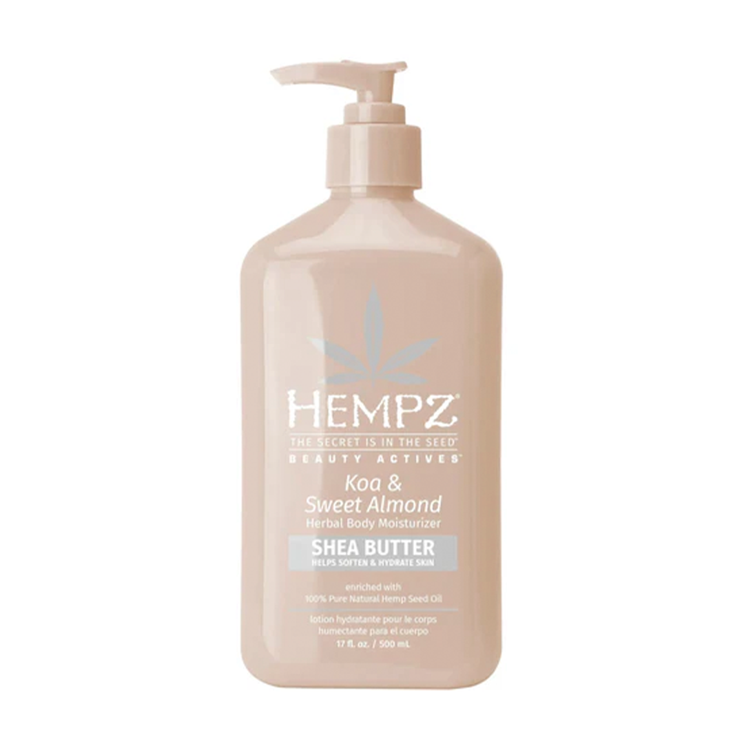 Hempz молочко для тела, молочко для тела, 500 мл, 1 шт, коа и сладкий миндаль фото
