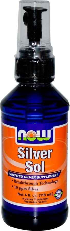 NOW Коллоидное Серебро, спрей, 118 мл, 1 шт. фото