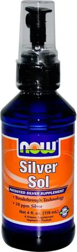 NOW Коллоидное Серебро, спрей, 118 мл, 1 шт. фото 